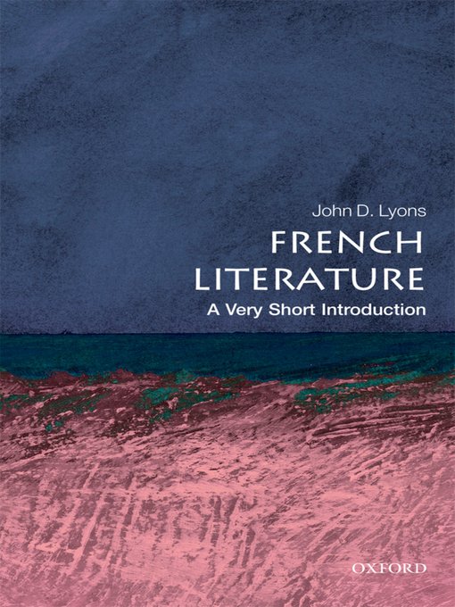 Title details for French Literature by John D. Lyons - Available